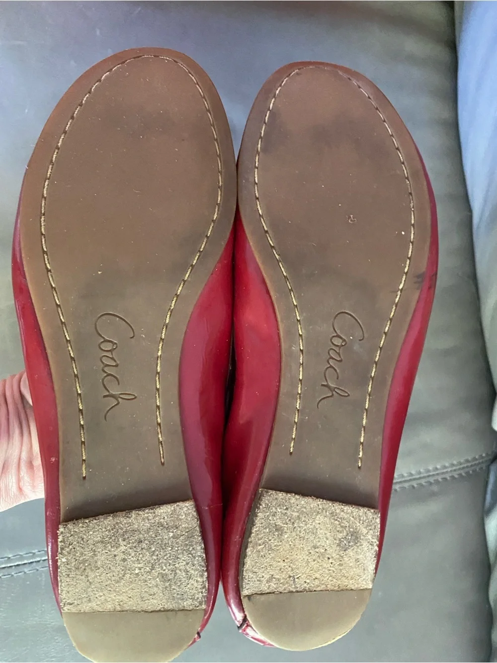 Coach women flats